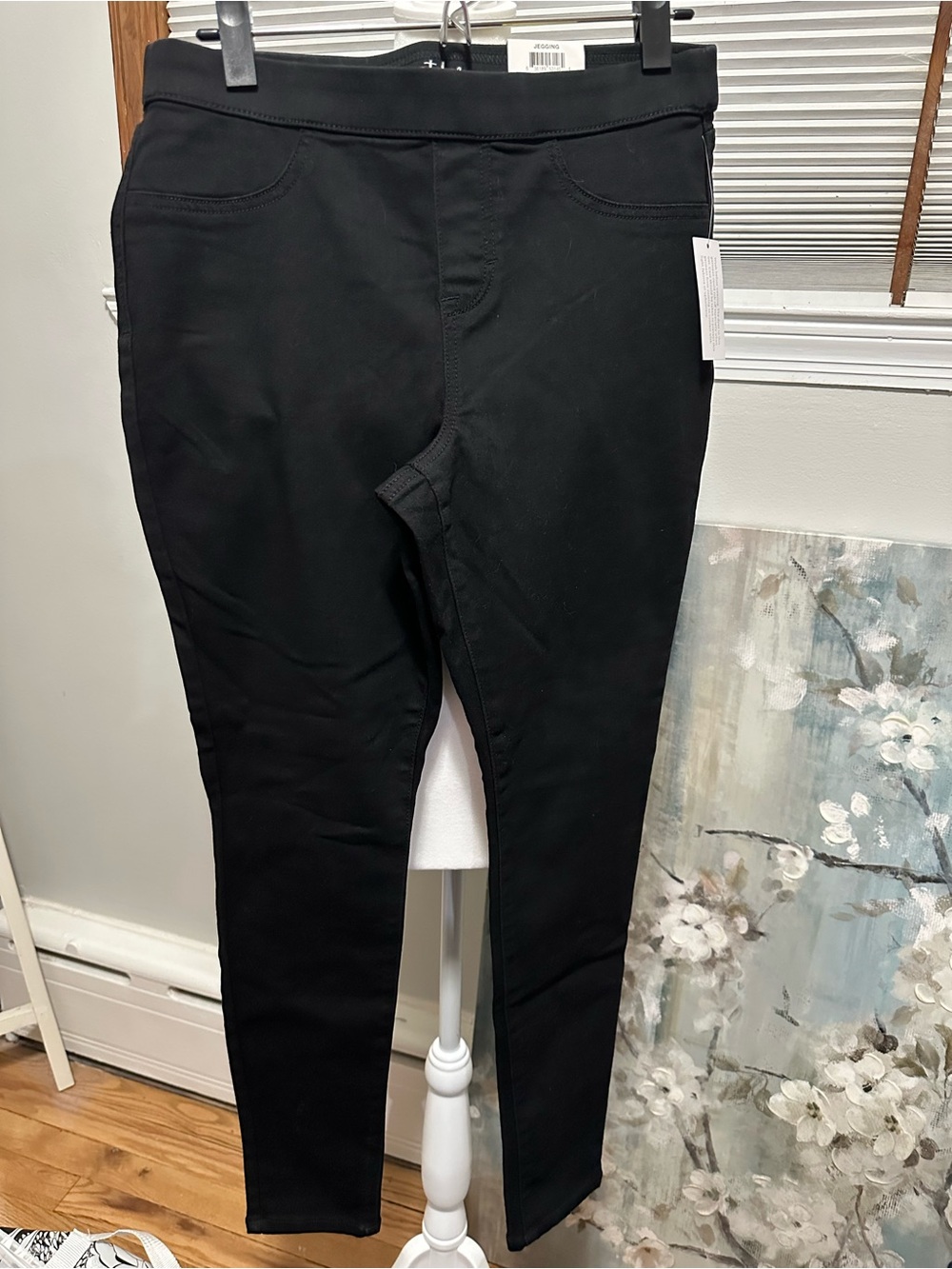 Style & Co. Black Jegging Straight-Leg Women's Pants